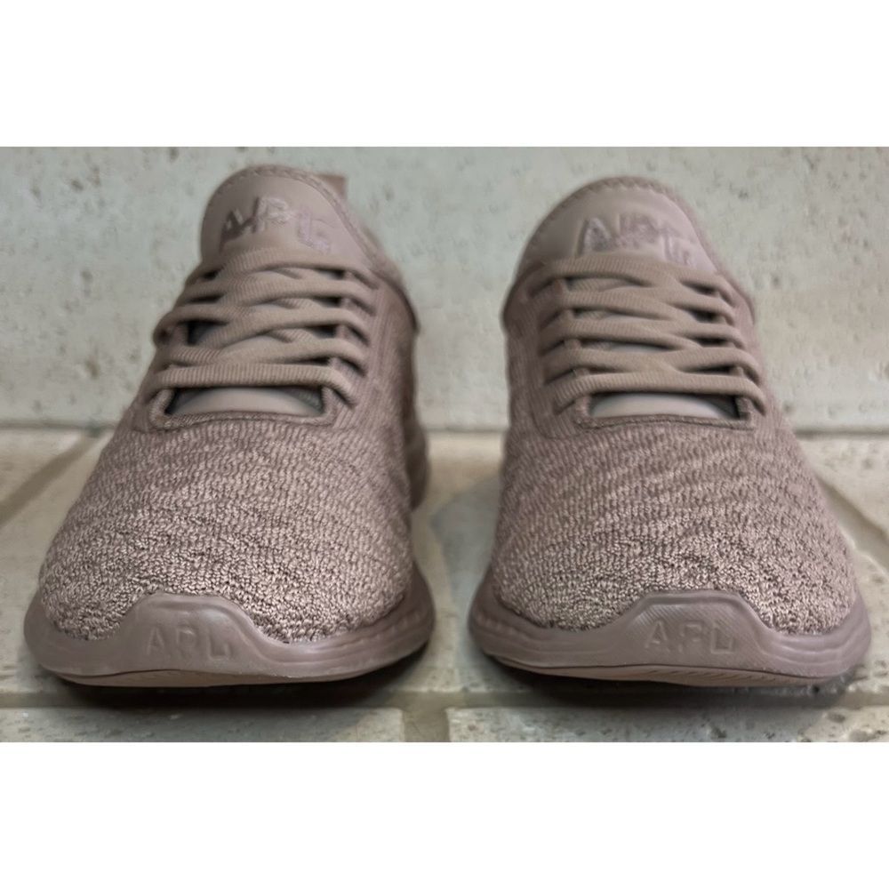APL Athletic Propulsion Labs TECHLOOM PHANTOM Women’s Sneakers Latte/Umber Sz 8 - Picture 5 of 14